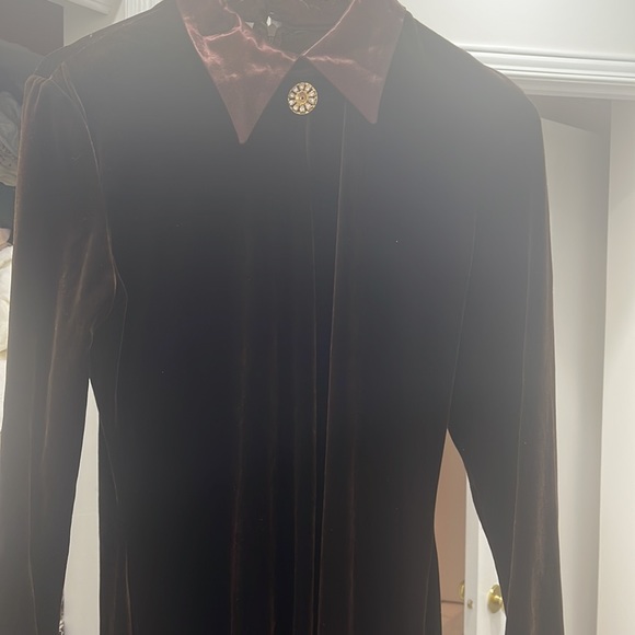 vintage Luxury Dress /bought 7 M ago in Paris. (gainedweight)can’t use it - Picture 5 of 9